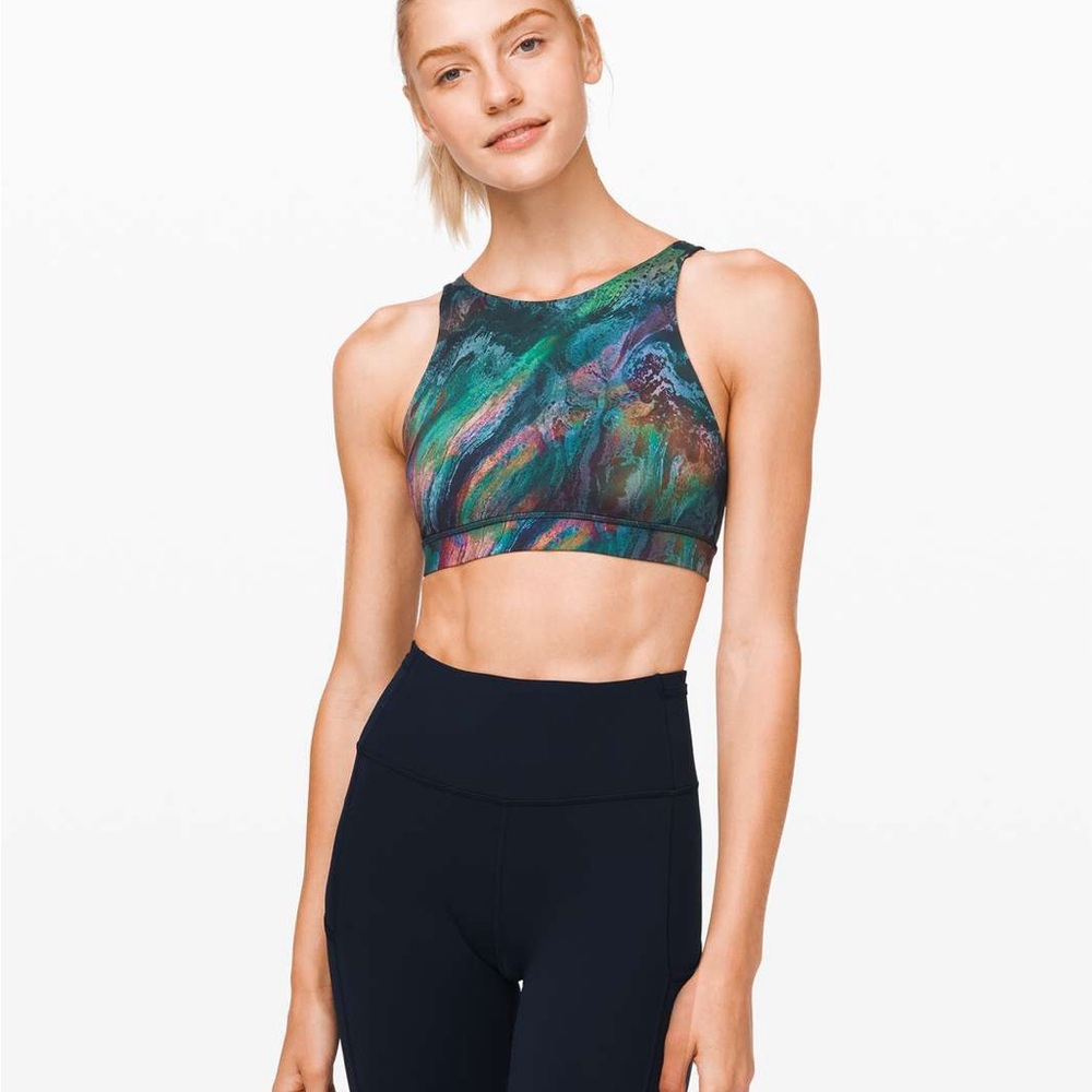 Lululemon High Neck Energy Bra